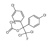 1-acetoxy-2,2-dichloro-1,1-bis-(4-chloro-phenyl)-2-fluoro-ethane_2966-32-7