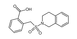2-(3,4-Dihydro-1H-isoquinoline-2-sulfonylmethyl)benzoic acid_296765-56-5