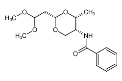 [(2S,4R,5R)-N-2-(2,2-dimethoxyethyl)-4-methyl-1,3-dioxan-5-yl]benzamide_296766-50-2