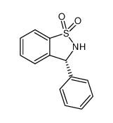 (R)-3-phenyl-1,2-benzisothiazoline 1,1-dioxide_296776-37-9