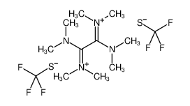 [1,2-bis(dimethylamino)-2-dimethylazaniumylideneethylidene]-dimethylazanium,trifluoromethanethiolate_296777-47-4