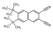 2,3-dicyano-6,7-bis(trimethylsilyl)naphthalene_296783-43-2