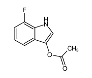 acetic acid-(7-fluoro-indol-3-yl ester)_2968-74-3