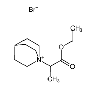 ethyl 2-(quinuclidinium)-propionate bromide_29722-90-5