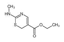 2-methylamino-6H-[1,3]thiazine-5-carboxylic acid ethyl ester_2974-34-7