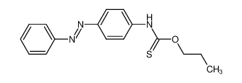 4-Benzolazo-thiocarbanilsaeure-O-propylester_2974-66-5