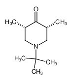 1-tert-Butyl-cis-3,5-dimethyl-piperidon-(4)_29745-93-5