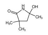 5-hydroxy-3,3,5-trimethylpyrrolidin-2-one_29777-63-7
