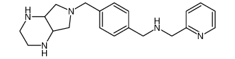 8-[[4-[[(2-pyridinylmethyl)amino]methyl]phenyl]methyl]-2,5,8-triazabicyclo[4.3.0]nonane CAS:297771-25-6 manufacturer & supplier
