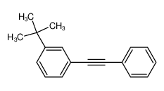 1-(1,1-dimethylethyl)-3-(2-phenylethynyl)benzene_29778-25-4