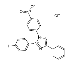 2-(4-iodophenyl)-3-(4-nitrophenyl)-5-phenyltetrazol-2-ium,chloride_298-94-2