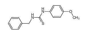 N1-benzyl-N2-(4-methoxyphenyl)-thiourea_29806-60-8