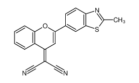 2-[2-(2-Methyl-benzothiazol-6-yl)-chromen-4-ylidene]-malononitrile_29808-32-0