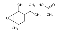 acetic acid,6-methyl-3-propan-2-yl-7-oxabicyclo[4.1.0]heptan-2-ol_29815-69-8