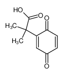 2-(3,6-Dioxo-cyclohexa-1,4-dienyl)-2-methyl-propionic acid_29818-40-4