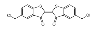 5,5'-bis-chloromethyl-[2,2']bi[benzo[b]thiophenylidene]-3,3'-dione_29822-44-4