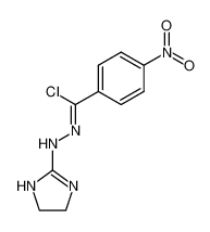 N'-imidazolidin-2-ylidene-4-nitro-benzohydrazonoyl chloride_29835-13-0