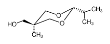 2-isopropyl-5-hydroxymethyl-5-methyl-1,3-dioxane_29842-08-8