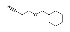 β-Cyclohexylmethoxypropionitril_2986-62-1
