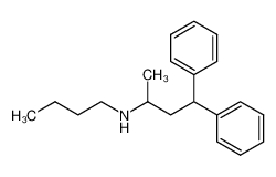 butyl-(1-methyl-3,3-diphenyl-propyl)-amine_29869-80-5