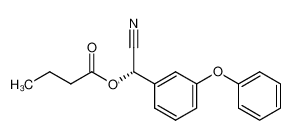 (S)-(+)-cyano(3-phenoxyphenyl)methyl butyrate_298702-31-5