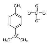 dimethyl-(4-methylphenyl)sulfanium,perchlorate_29913-34-6