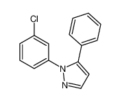 1-(3-chlorophenyl)-5-phenylpyrazole_299162-79-1