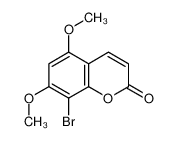 8-bromo-5,7-dimethoxychromen-2-one_299184-53-5