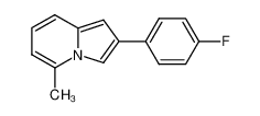 2-(4-fluorophenyl)-5-methylindolizine_2992-75-8