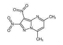 5,7-dimethyl-2,3-dinitropyrazolo[1,5-a]pyrimidine_299200-95-6