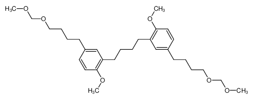 1,1'-(1,4-butanediyl)bis[5-(4-methoxymethoxybutyl)-2-methoxybenzene]_299205-67-7