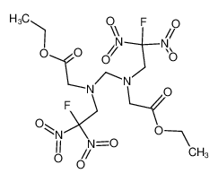N,N'-Bis(2-fluor-2,2-dinitroethyl)-N,N'-bis(carbethoxymethyl)methylendiamin_29925-43-7