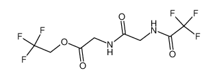 N-(N-trifluoroacetyl-glycyl)-glycine-(2,2,2-trifluoro-ethyl ester)_2993-59-1