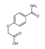 2-(4-carbamoylphenoxy)acetic acid_29936-86-5