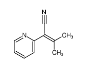 3-methyl 2-(2-pyridyl) 2-butene nitrile_29950-40-1