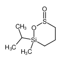 6-isopropyl-6-methyl-[1,2,6]oxathiasilinane 2-oxide_29954-94-7