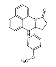 7a-(4-methoxy-phenyl)-7,7a,8,9-tetrahydro-pyrrolo[1,2-a]perimidin-10-one CAS:29958-39-2 manufacturer & supplier