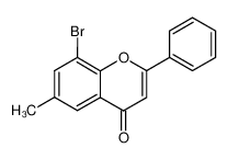 8-bromo-6-methyl-2-phenyl-chromen-4-one_29976-76-9
