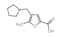 5-methyl-4-pyrrolidin-1-ylmethyl-furan-2-carboxylic acid_299920-96-0
