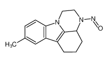 8-methyl-3-nitroso-2,3,3a,4,5,6-hexahydro-1H-pyrazino[3,2,1-jk]carbazole_299930-27-1