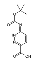 6-(Boc-amino)-3-pyridazinecarboxylic Acid_301548-08-3