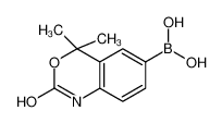 (4,4-dimethyl-2-oxo-1H-3,1-benzoxazin-6-yl)boronic acid_304853-90-5