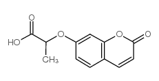 2-(2-oxochromen-7-yl)oxypropanoic acid_304889-93-8