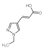 3-(1-ethylpyrazol-4-yl)prop-2-enoic acid_304903-09-1