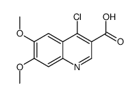 4-chloro-6,7-dimethoxyquinoline-3-carboxylic acid_305801-19-8