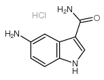5-amino-1H-indole-3-carboxamide,hydrochloride_306936-36-7