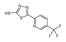 5-[5-(trifluoromethyl)pyridin-2-yl]-3H-1,3,4-thiadiazole-2-thione_306936-73-2