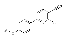 2-chloro-6-(4-methoxyphenyl)nicotinonitrile_306977-91-3