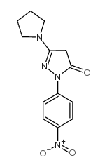 1-(4-Nitrophenyl)-3-pyrrolidino-2-pyrazolin-5-one_30818-17-8