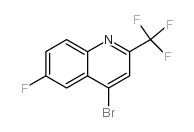 4-bromo-6-fluoro-2-(trifluoromethyl)quinoline_31009-33-3
